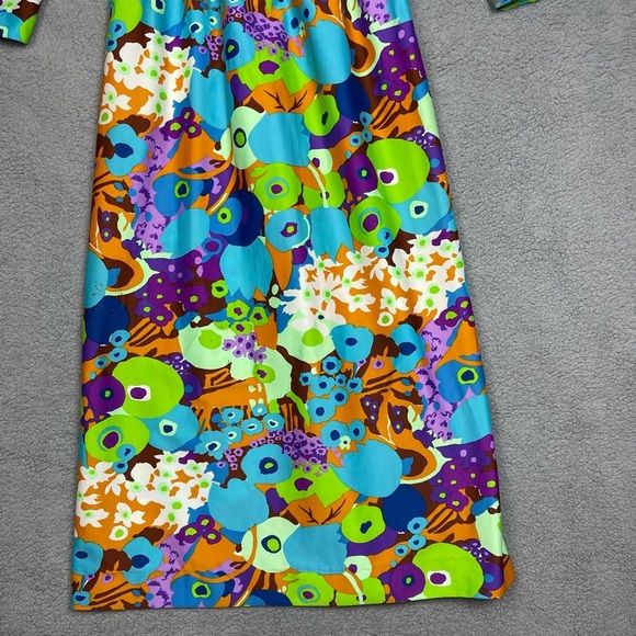 Colorful Floral Maxi Dress - Picture 13 of 14
